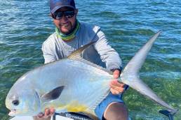 Catching big permit on the flats of biscayne bay with captain ken diaz